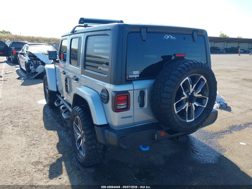 2024 JEEP WRANGLER 4XE auction photo 3