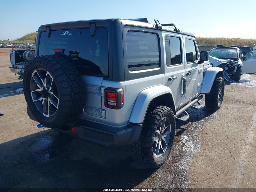 2024 JEEP WRANGLER 4XE auction photo 4