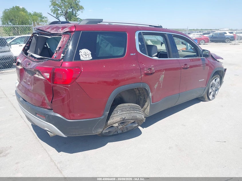 Vin: 1gkknnlsxhz289193, lot: 45562004, gmc acadia slt-2 20174