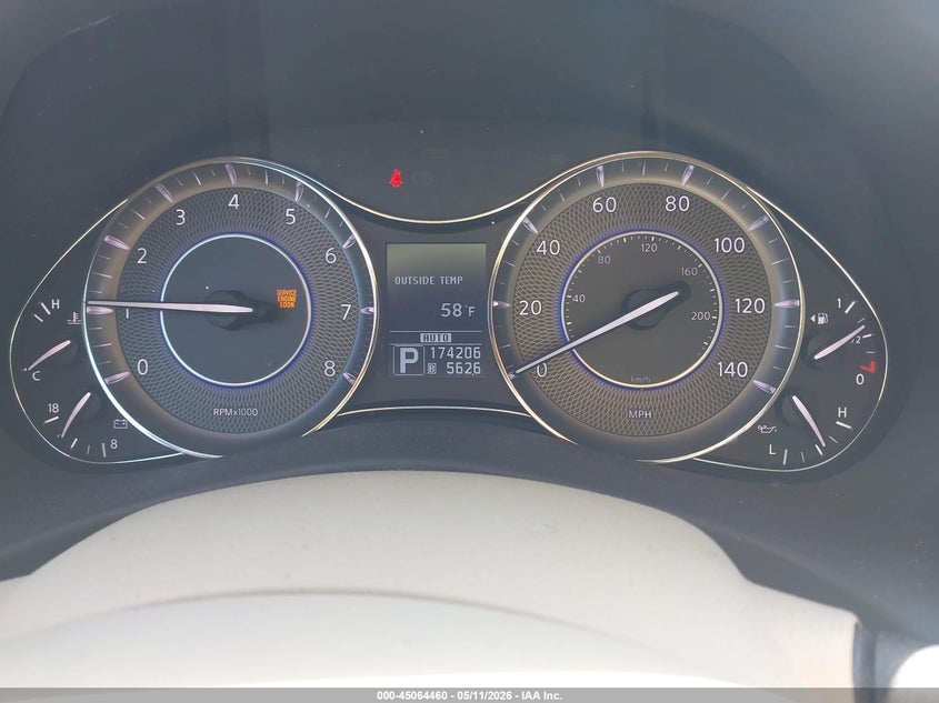 2012 Infiniti Qx56 VIN: JN8AZ2NC0C9316964 Lot: 45064460