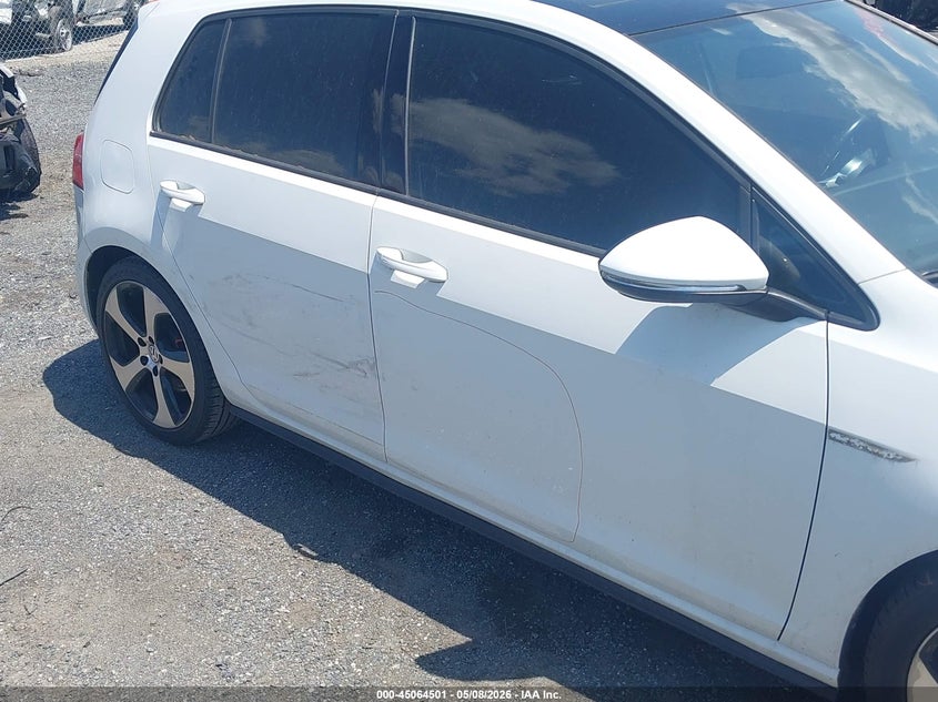2016 Volkswagen Golf Gti Autobahn W/Performance Package 4-Door VIN: 3VW447AU7GM024767 Lot: 45064501