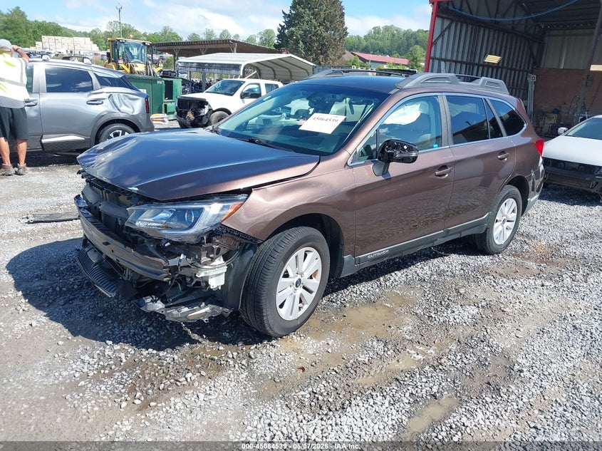 Vin: 4s4bsafc1k3382515, lot: 45562084, subaru outback 2.5i premium 20192