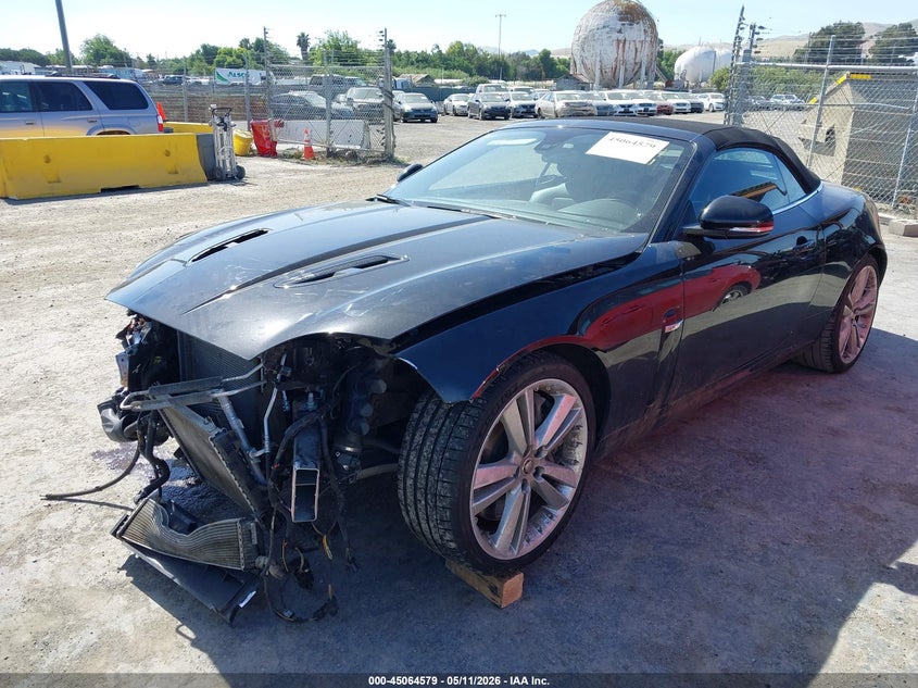Vin: sajwa4ec6bmb42256, lot: 45562124, jaguar xk xkr 20112