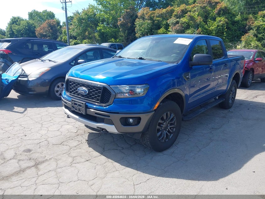 Vin: 1fter4eh7lla73242, lot: 45562178, ford ranger xlt 20202