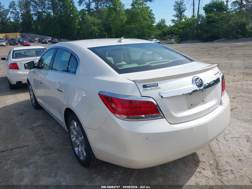 Vin: 1g4gc5ec2bf186612, lot: 45562302, buick lacrosse cxl 20113