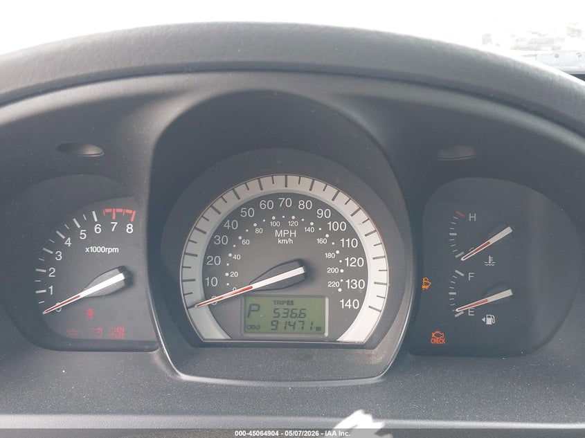 2007 KIA SPECTRA5 auction photo 7