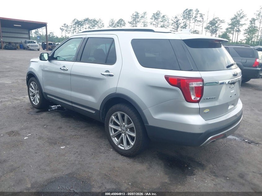 Vin: 1fm5k8f84gga32751, lot: 45562458, ford explorer limited 20163