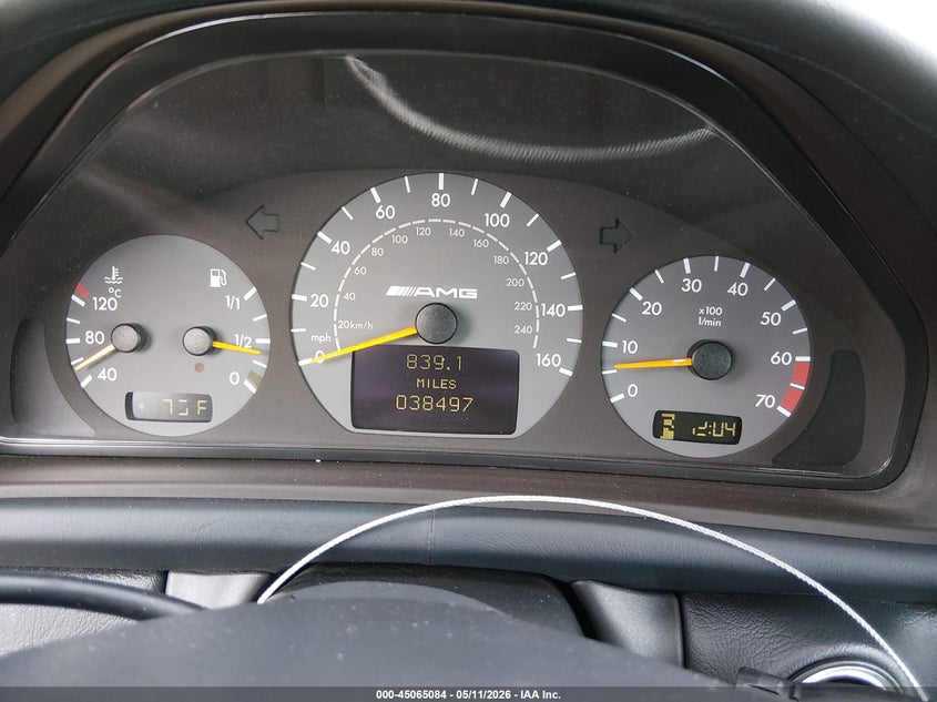 2002 Mercedes-Benz Clk 55 Amg VIN: WDBLK74GX2T121447 Lot: 45065084