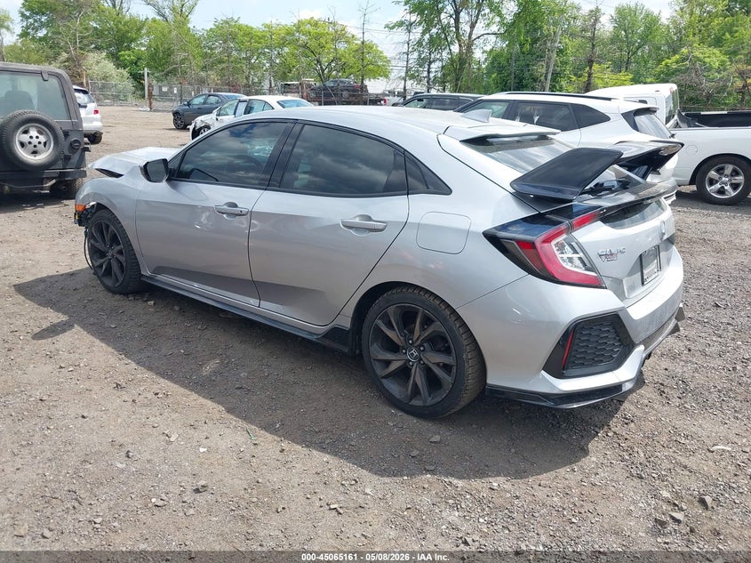 2019 HONDA CIVIC auction photo 3