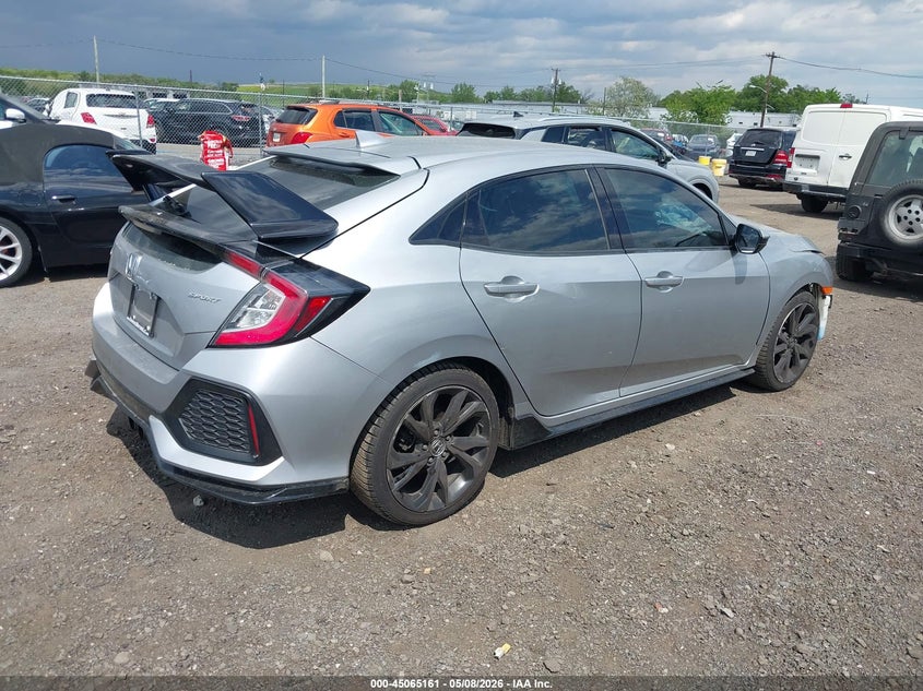 2019 HONDA CIVIC auction photo 4