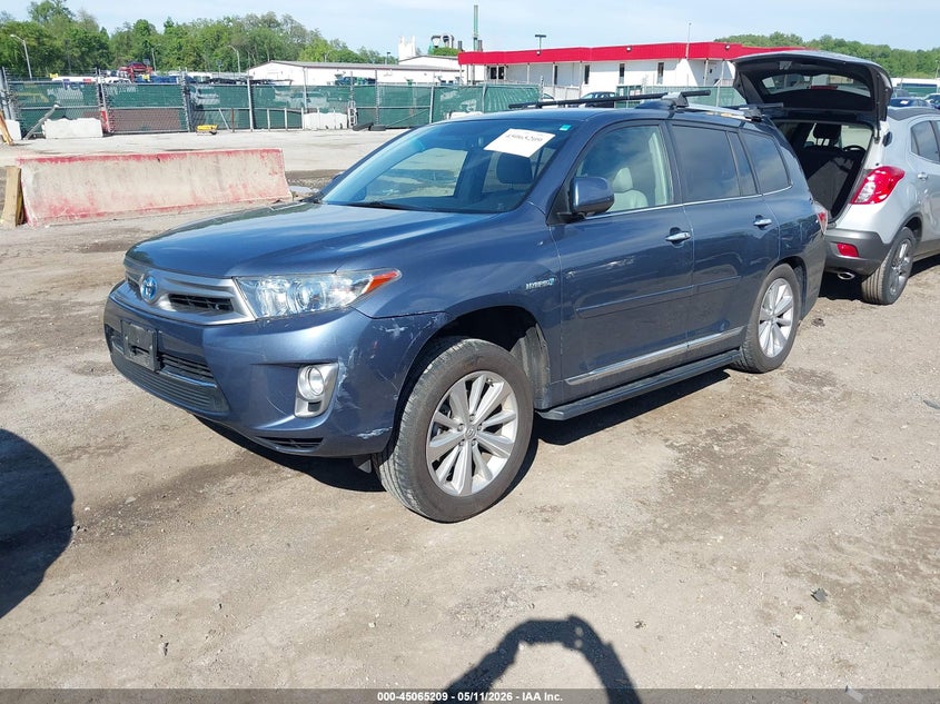 2012 TOYOTA HIGHLANDER HYBRID auction photo 2