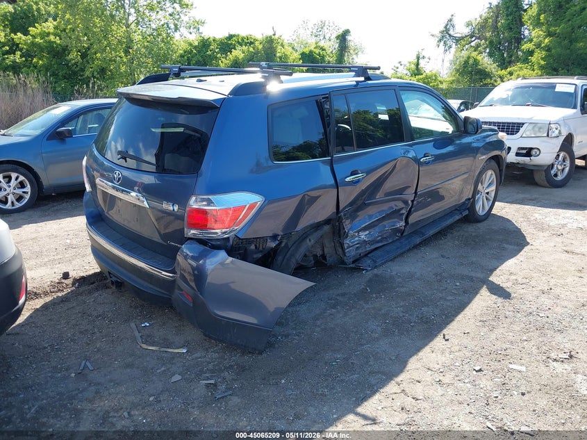 2012 TOYOTA HIGHLANDER HYBRID auction photo 4