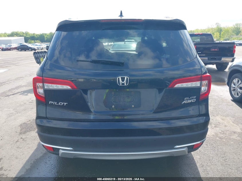 VIN 5FNYF6H04MB018940 2021 HONDA PILOT AWD ELITE