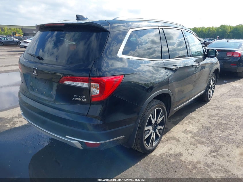 VIN 5FNYF6H04MB018940 2021 HONDA PILOT AWD ELITE