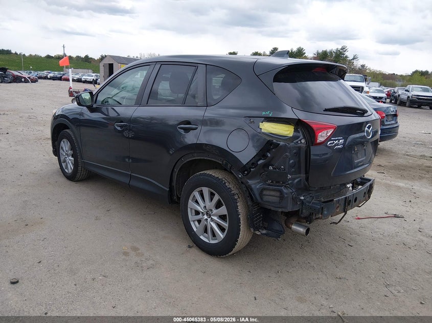 Vin: jm3ke4cy2f0432950, lot: 45562927, mazda cx-5 touring 20153