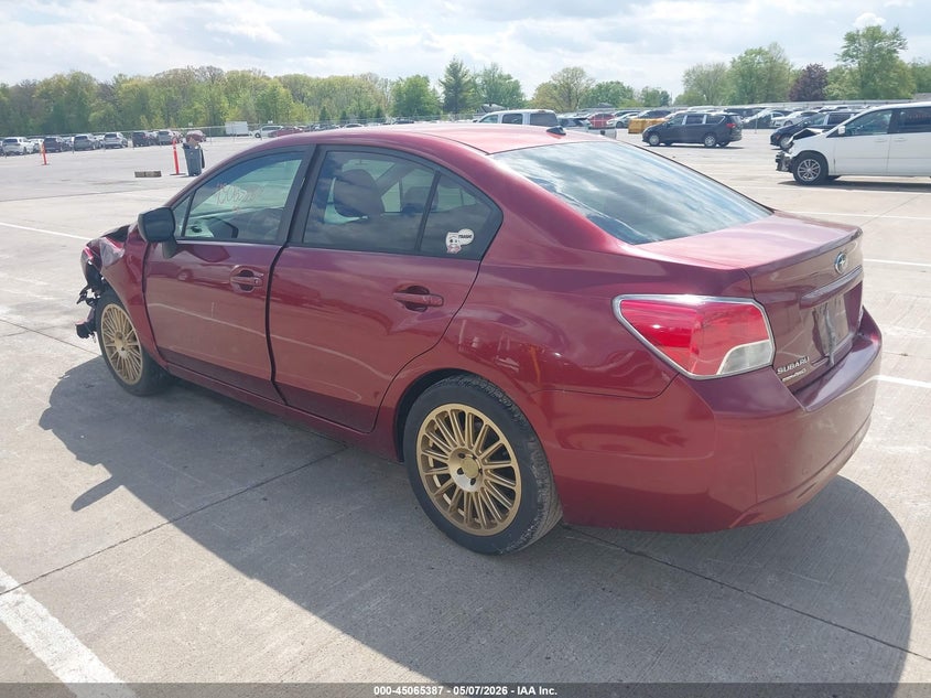 Vin: jf1gjaa60ch011791, lot: 45562932, subaru impreza 2.0i 20123