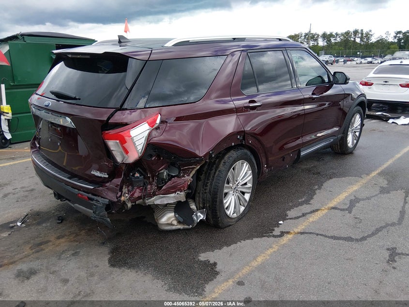 Vin: 1fmsk7fh0ngb15281, lot: 45562937, ford explorer limited 20224