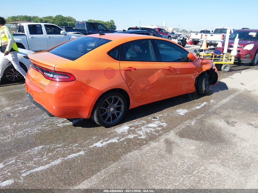 Vin: 1c3cdfbb6fd362956, lot: 45562949, dodge dart sxt 20154