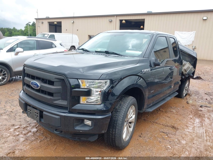Vin: 1ftex1ep0gfd35067, lot: 45563081, ford f-150 xl 20162