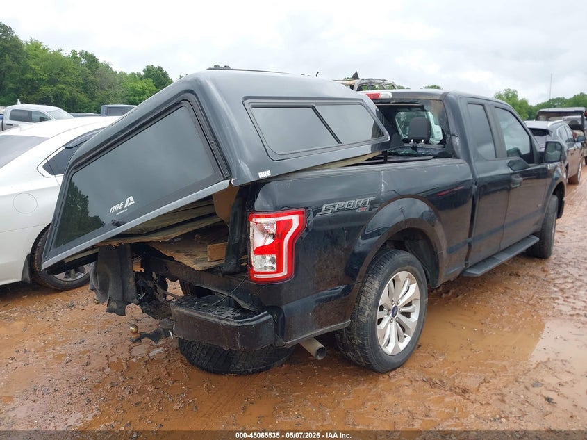 Vin: 1ftex1ep0gfd35067, lot: 45563081, ford f-150 xl 20164