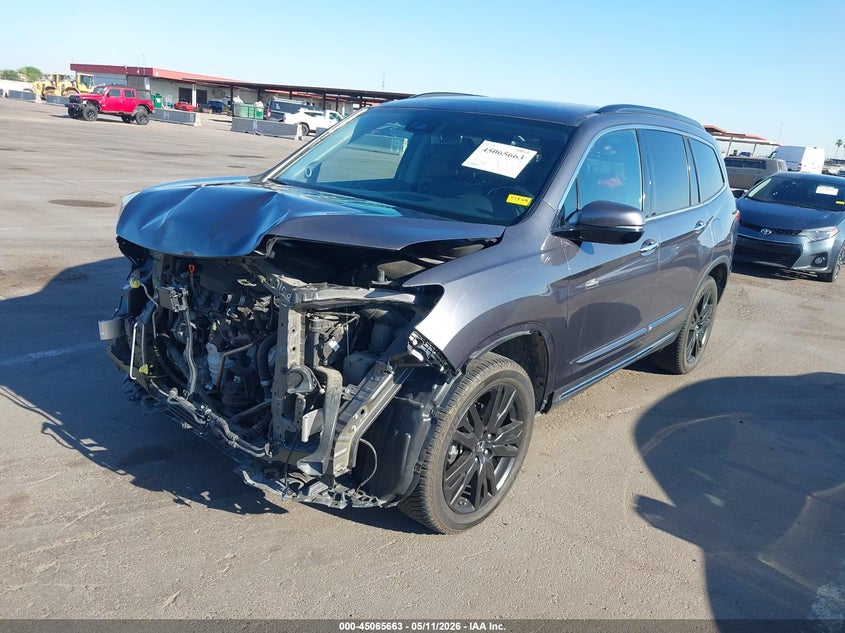 2019 Honda Pilot Elite 5FNYF6H05KB062264 photo 1