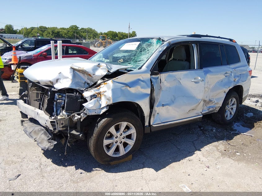 2013 Toyota Highlander Base Plus V6 5TDZK3EH9DS098627 photo 1