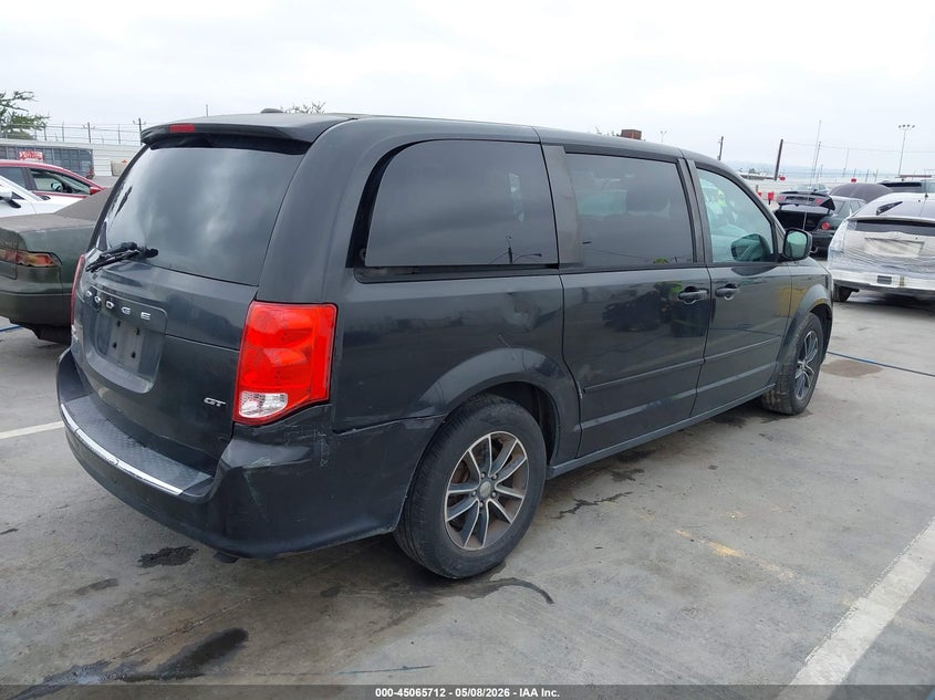 Vin: 2c4rdgeg9hr574642, lot: 45563257, dodge grand caravan gt 20174