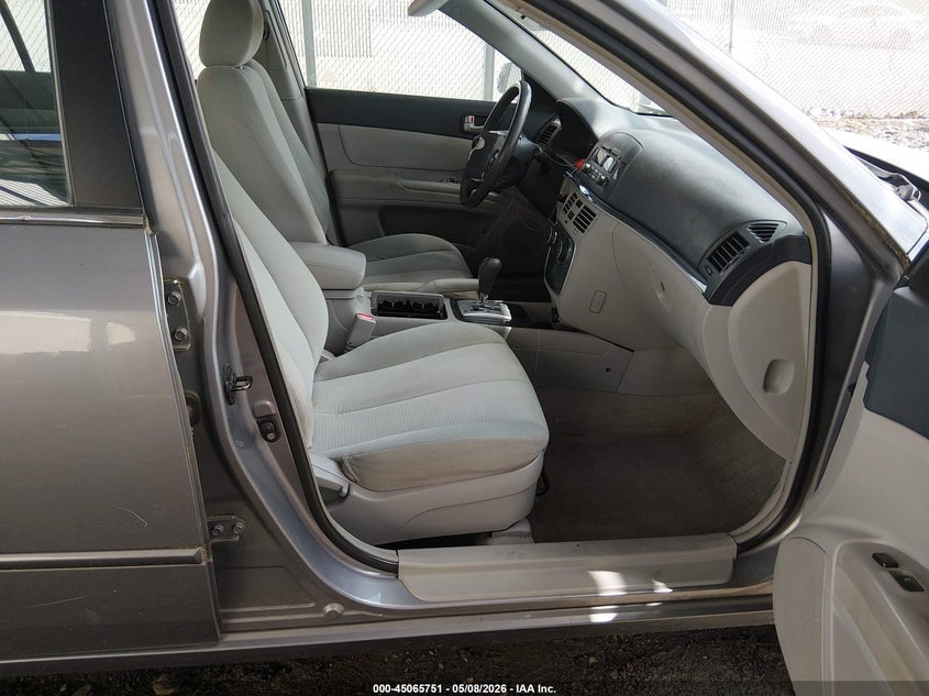 HYUNDAI SONATA 2008 VIN 5NPET46C88H378412