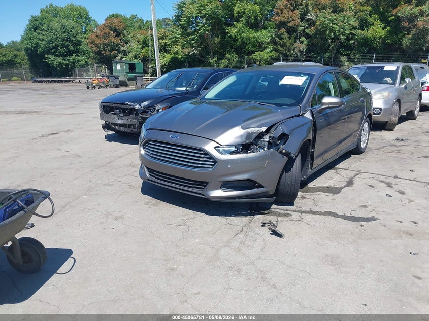 2014 Ford Fusion S 1FA6P0G72E5374277 photo 1