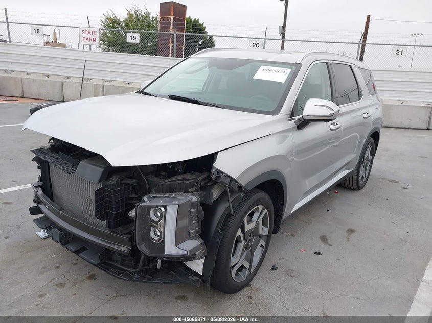Vin: km8r44ge0pu566808, lot: 45563416, hyundai palisade sel 20232