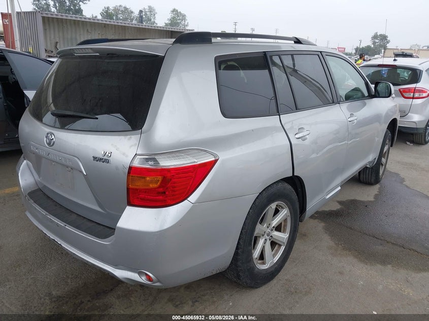 2008 TOYOTA HIGHLANDER SPORT UTILITY VEHICLE 3.5L V-6 DOHC, VVT, 270HP