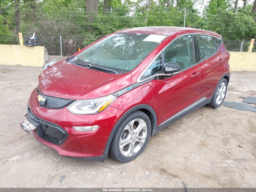 Vin: 1g1fw6s00h4141558, lot: 45563565, chevrolet bolt ev lt 20172