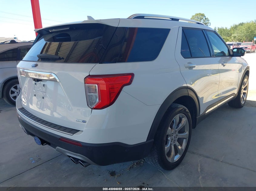 Vin: 1fm5k8hc7lgc23267, lot: 45563604, ford explorer platinum 20204