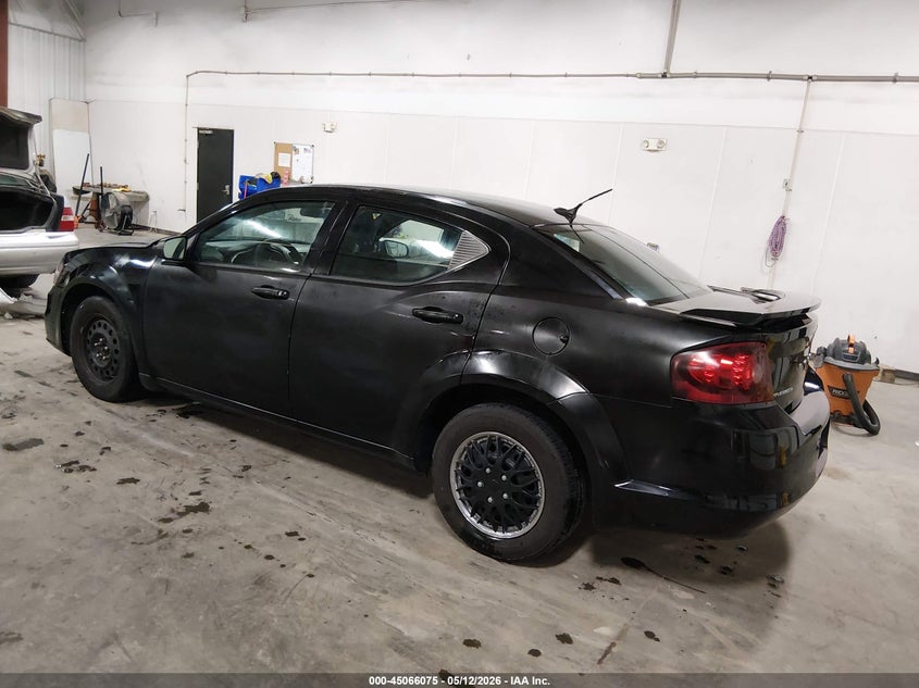 Vin: 1c3cdzab1en233079, lot: 45563621, dodge avenger se 20143