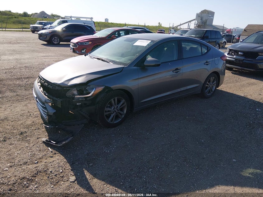 2018 Hyundai Elantra Sel 5NPD84LF9JH329950 photo 1