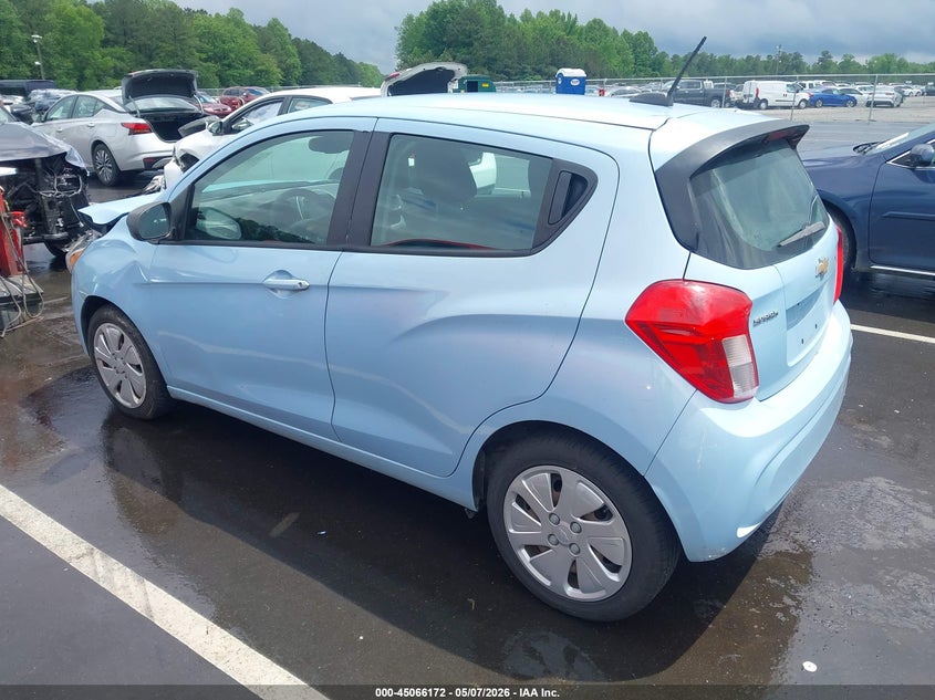Vin: kl8cb6sa9gc609069, lot: 45563717, chevrolet spark ls cvt 20163