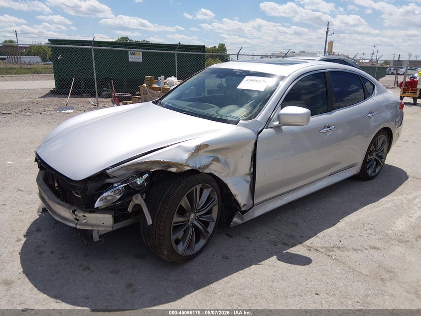 Vin: jn1by1ap4bm322304, lot: 45563723, infiniti m37 20112