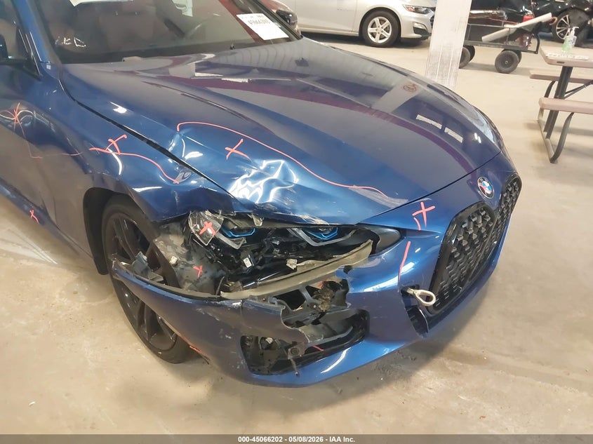 2022 BMW 430I 2.0L I-4 DI, DOHC, V(VIN: WBA53AP06NCJ39349