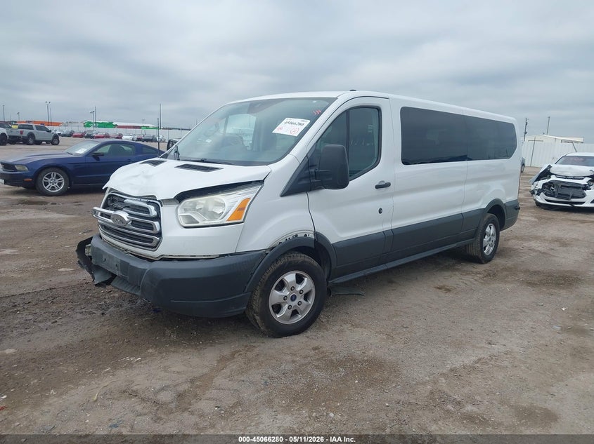 Vin: 1fbzx2ym5hka51200, lot: 45563825, ford transit-350 xlt 20172