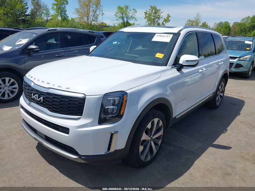 2022 Kia Telluride Ex 5XYP34HC1NG212483 photo 1