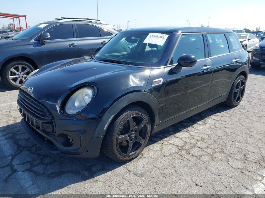 Vin: wmwln5c58g2b35129, lot: 45563927, mini clubman cooper 20162