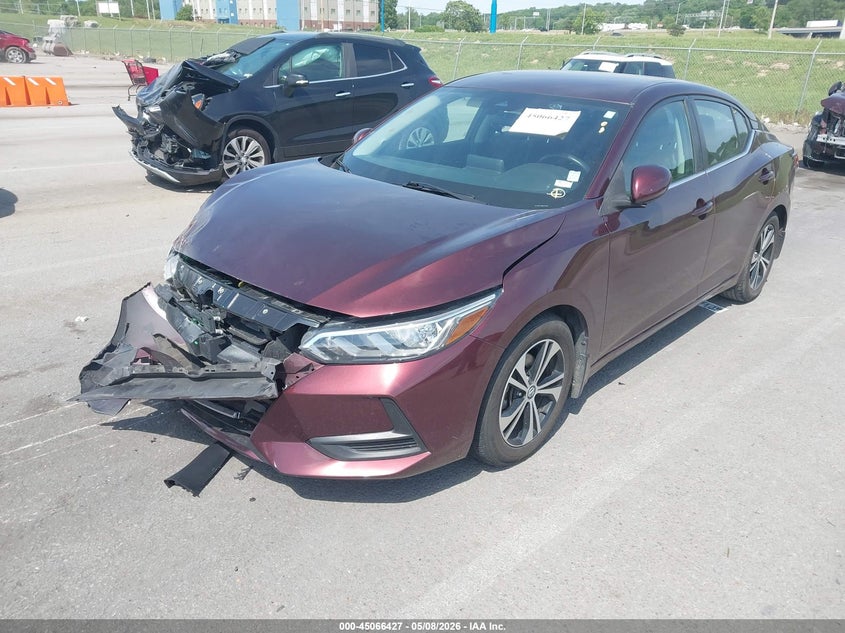 2021 Nissan Sentra Sv Xtronic Cvt 3N1AB8CVXMY213752 photo 1