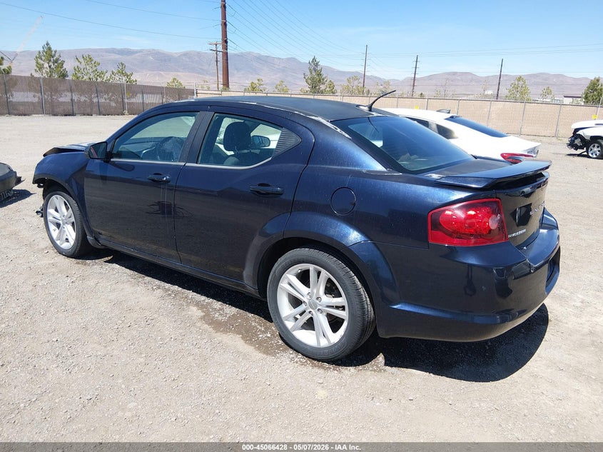 Vin: 1c3cdzag5cn287378, lot: 45563973, dodge avenger se 20123