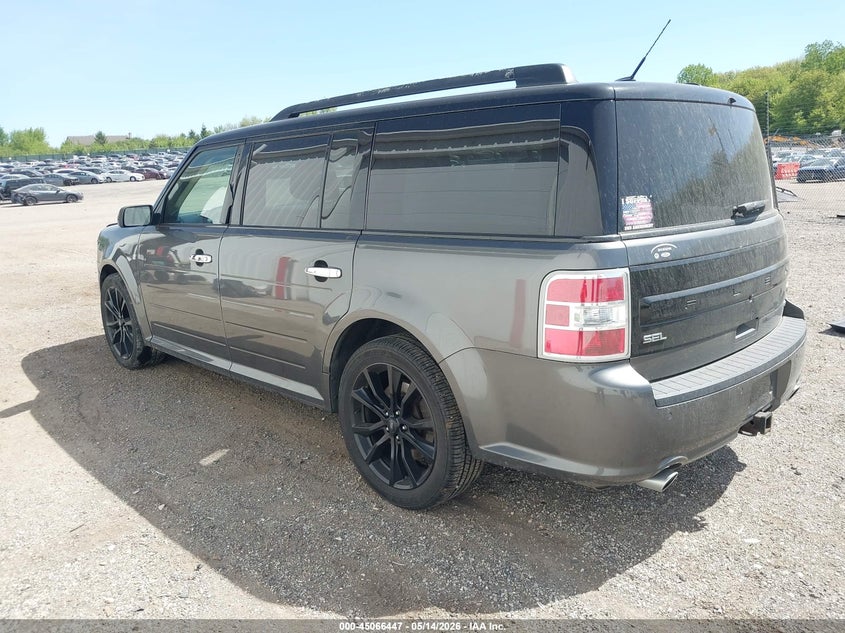 Vin: 2fmhk6c81jba03602, lot: 45563992, ford flex sel 20183
