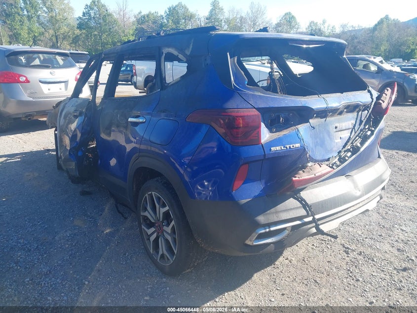 Vin: kndetca25n7344193, lot: 45563993, kia seltos sx turbo 20223