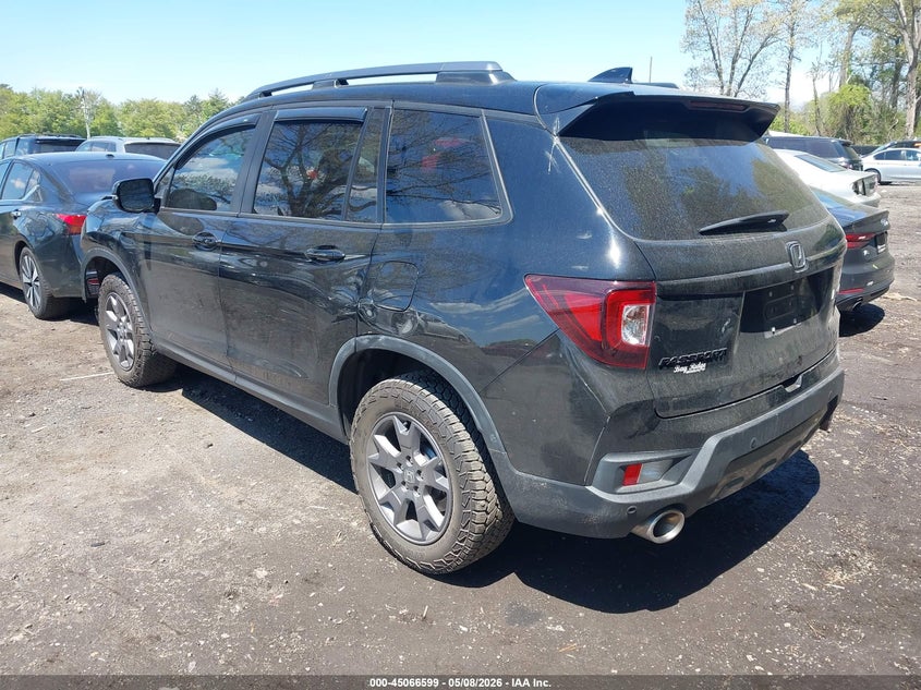 Vin: 5fnyf8h64rb009453, lot: 45564144, honda passport awd trailsport 20243