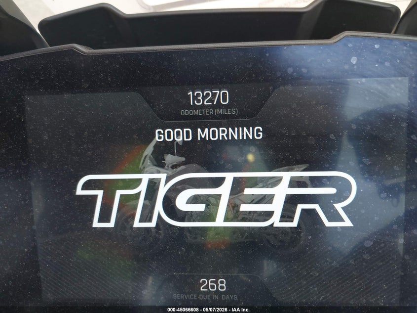 2023 TRIUMPH MOTORCYCLE TIGER auction photo 7