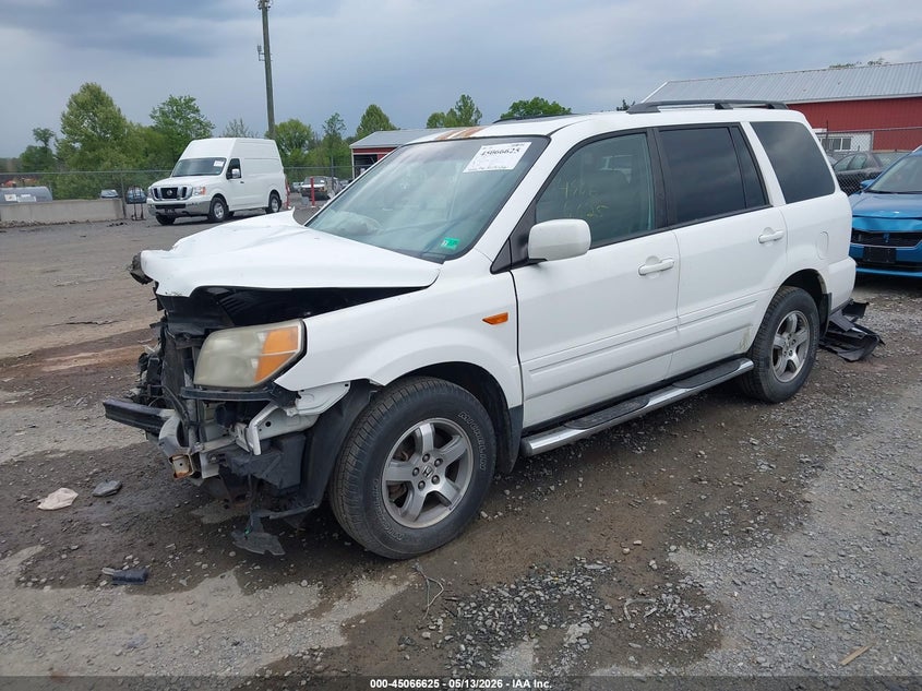 2006 Honda Pilot Ex-L 5FNYF18566B027687 photo 1