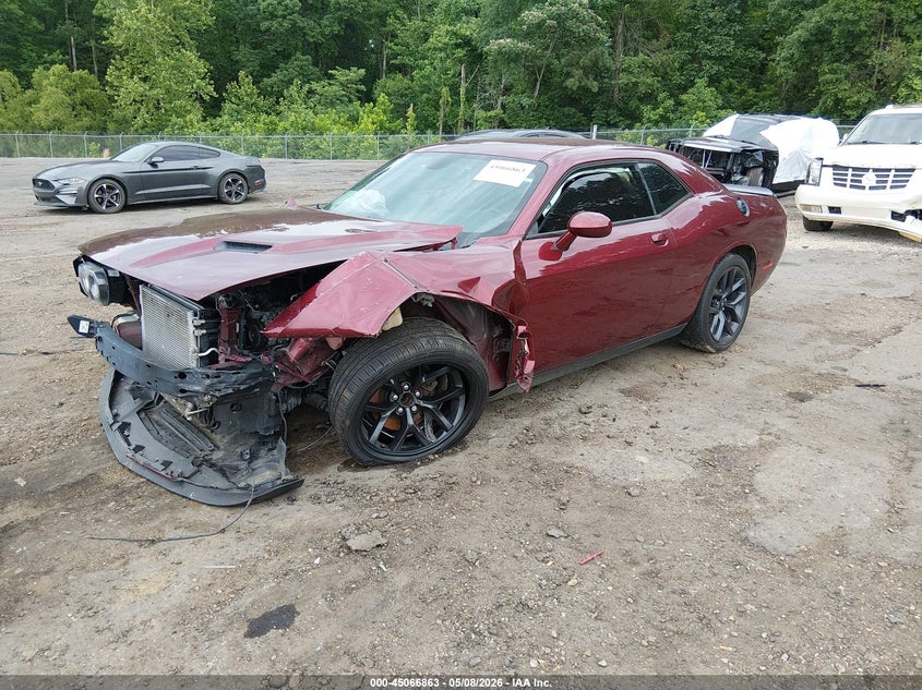 Vin: 2c3cdzag0lh223161, lot: 45564407, dodge challenger sxt 20202