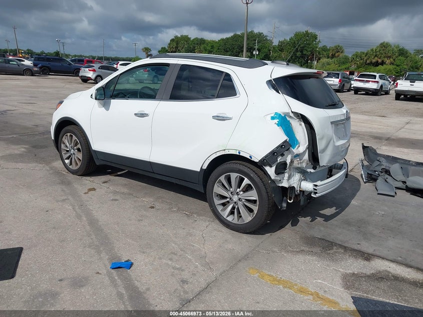 Vin: kl4cjesb0lb333114, lot: 45564518, buick encore awd preferred 20203